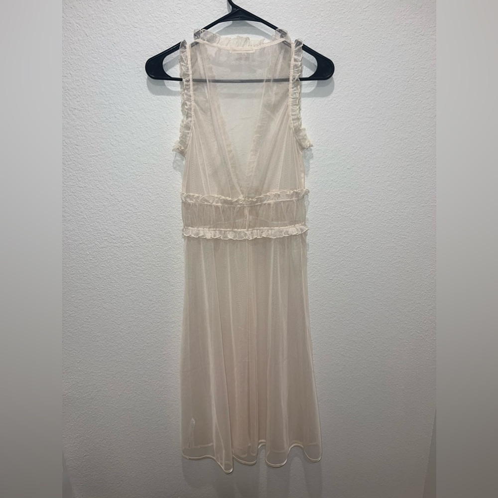 Urban Outfitters sheer layering robe